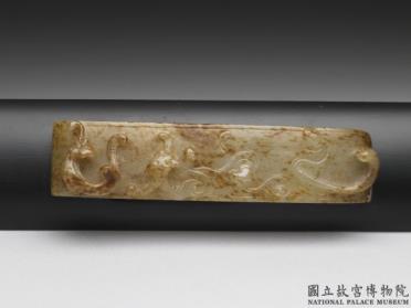 图片[2]-Jade Scabbard Slide with Bird and Beast Pattern, mid to late Western Han dynasty, 140 BCE-8 CE-China Archive